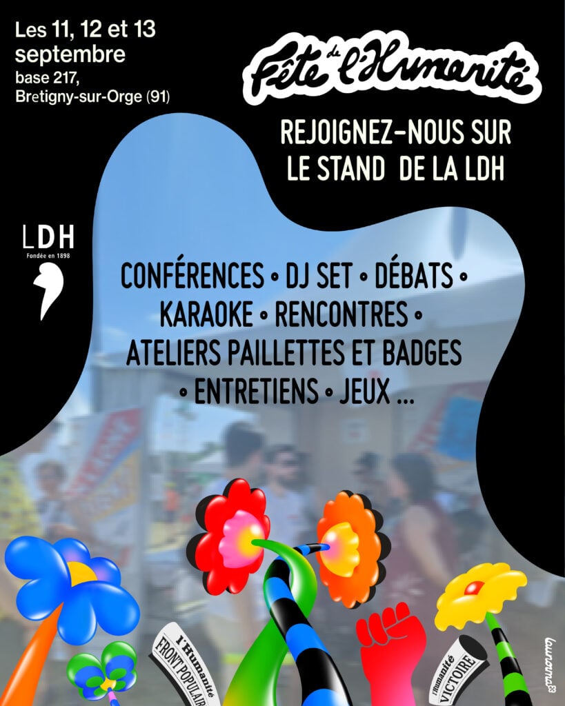 LDH at Fête de l'Humanité